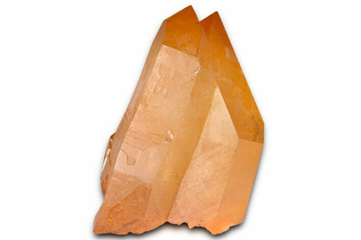 Tangerine Quartz Crystal Cluster - Brazil #367102
